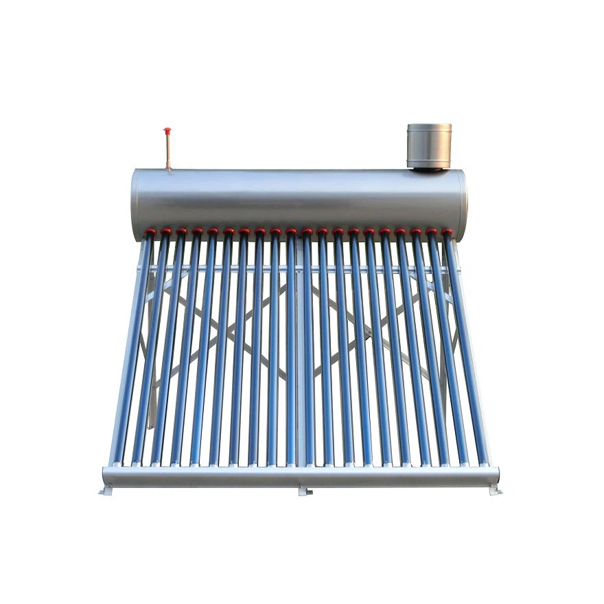 Solar Water Heater With Auxiliary Tank